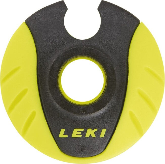 LEKI Cobra Pole Baskets, Black/Neon Yellow