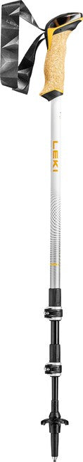 LEKI Cressida Trekking Poles, Mango-White-Silver, 90-125 cm