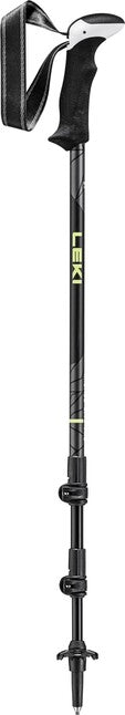 LEKI Khumbu Lite Pro Trekking Poles, Black-Dark Anthracite-Frozen Yellow, 100-135cm