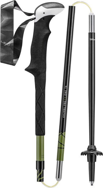 LEKI Khumbu Pro FX.One TA Trekking Poles, Gimblet-Black-White