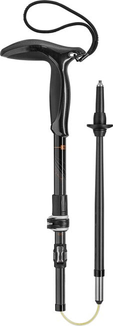 LEKI Trekking Poles Legend Series Micro, Natural Carbon Black Copper, 85 - 100 cm
