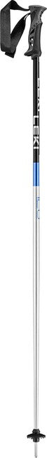 LEKI Rental Classic Ski Poles, Natural Anodized Silver/Black