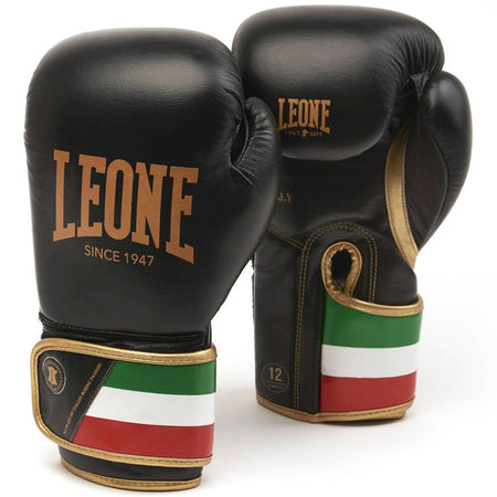 LEONE Boxing Gloves ITALY'47, Black