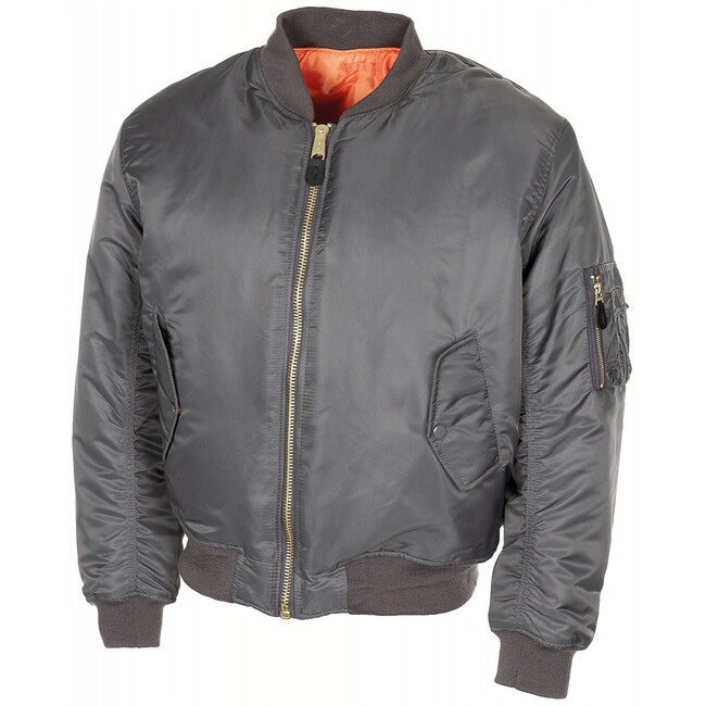 MFH Americká letecká bunda MA1, urban grey