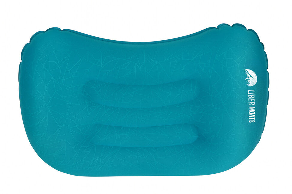 Liber Montis Alvus Pro Outdoor Inflatable Pillow, Navy Blue