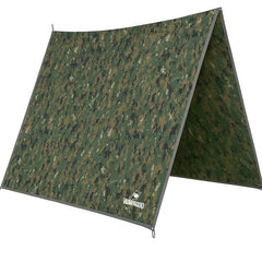 Liber Montis Velum Multi-Purpose Outdoor Tarp with Eyelets, Digital Woodland