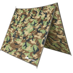 Liber Montis Velum Multi-Purpose Outdoor Tarp with Eyelets, Arid Woodland