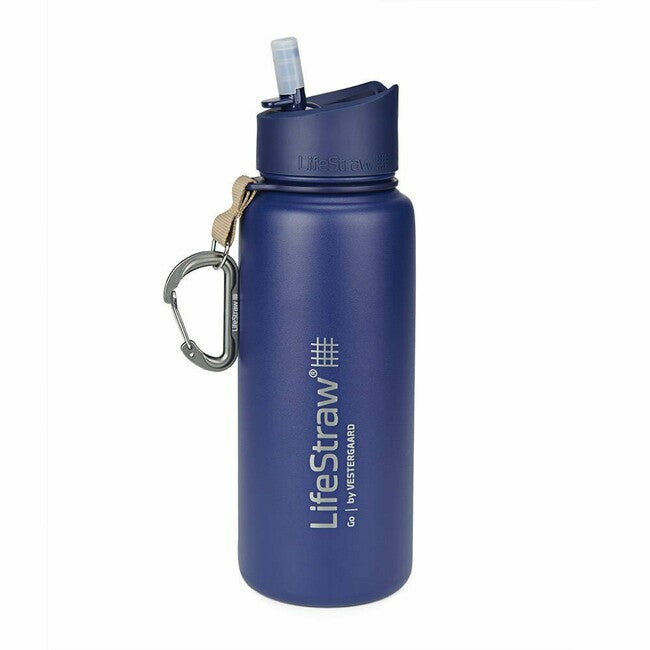 LifeStraw Go Stainless Steel Bottle 700ml, Blue