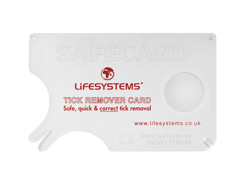 Lifesystems Tick Removal Card, 8.5 x 5.4 x 0.1 cm