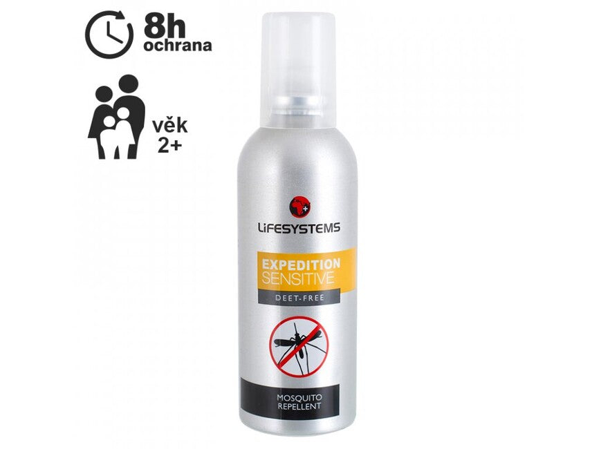 Lifesystems Expedition Sensitive Spray Insect Repellent 100ml