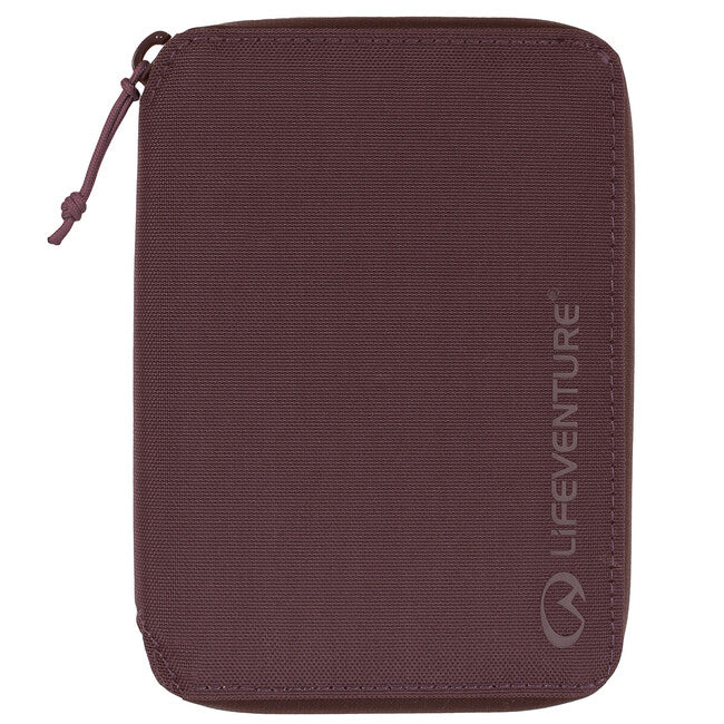 Lifeventure Travel Wallet with RFID Protection, Plum