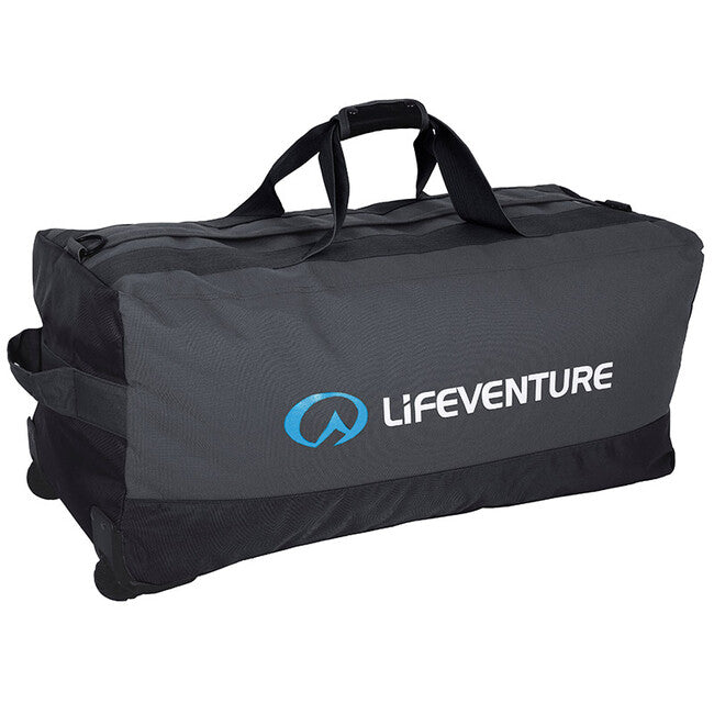 Lifeventure Travel Bag with Wheels 120L, Black/Charcoal