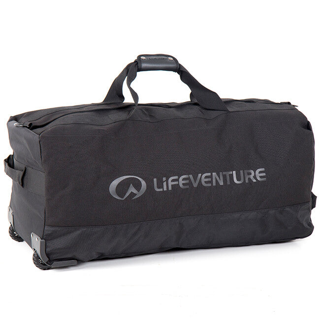 Lifeventure Travel Bag with Wheels 120L, Black