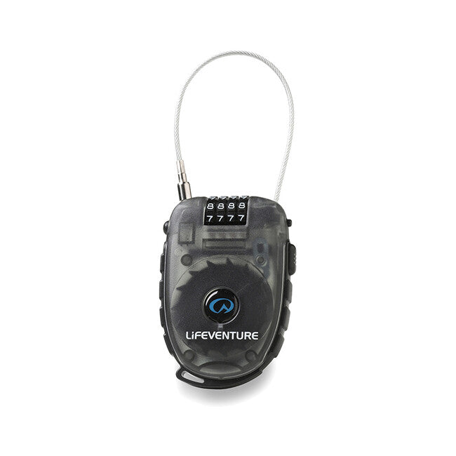 Lifeventure Combination Lock with Steel Cable 90 cm