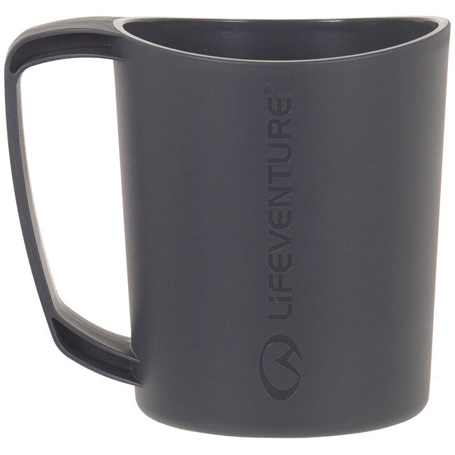 Lifeventure Ellipse Big Mug 450ml, Graphite