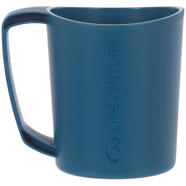 Lifeventure Ellipse Big Mug 450ml, Navy Blue