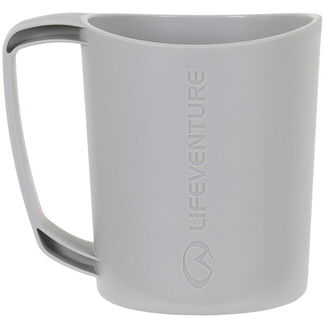 Lifeventure Ellipse Big Mug 450 ml, Light Grey
