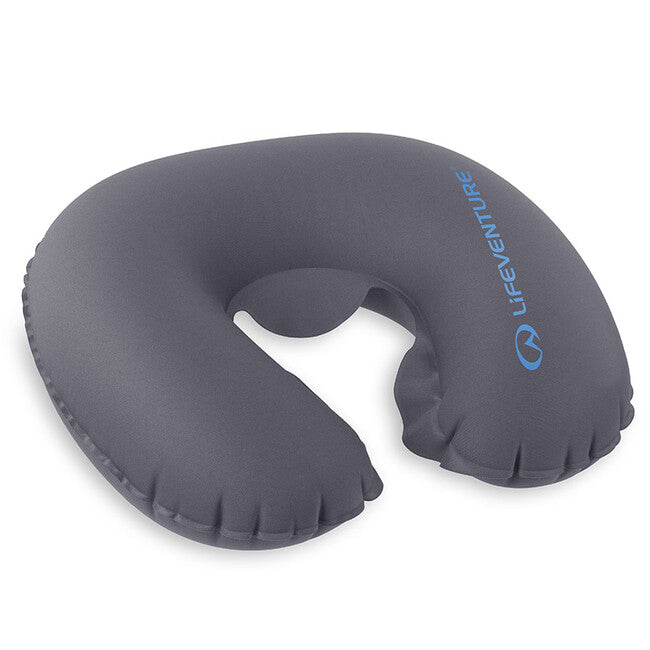 Lifeventure Inflatable Travel Pillow, Grey