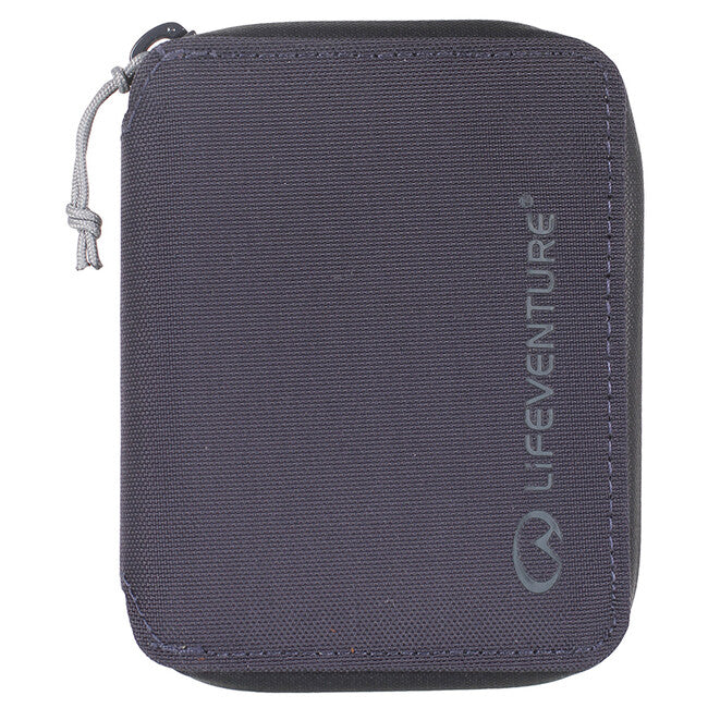 Lifeventure RFID Bi-Fold Wallet, Navy Blue