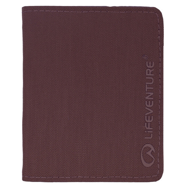 Lifeventure RFID Wallet, Plum