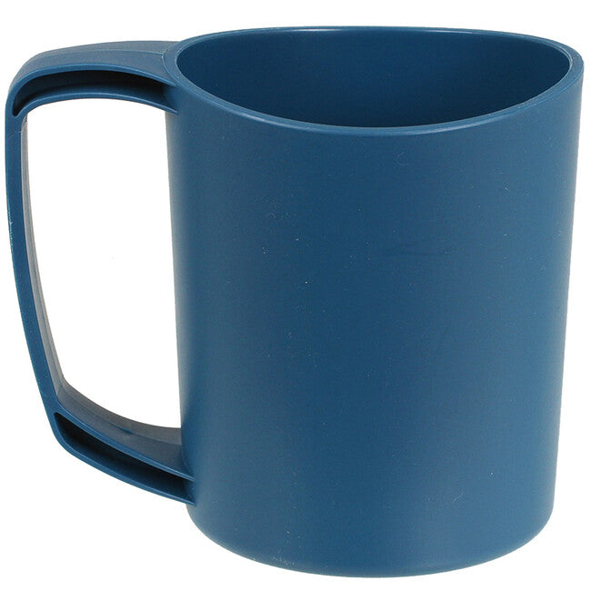 Lifeventure Ellipse Mug Plastic Cup 300ml, Navy Blue