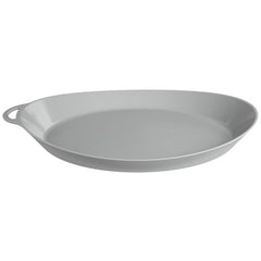Lifeventure Ellipse Plate, Light Grey
