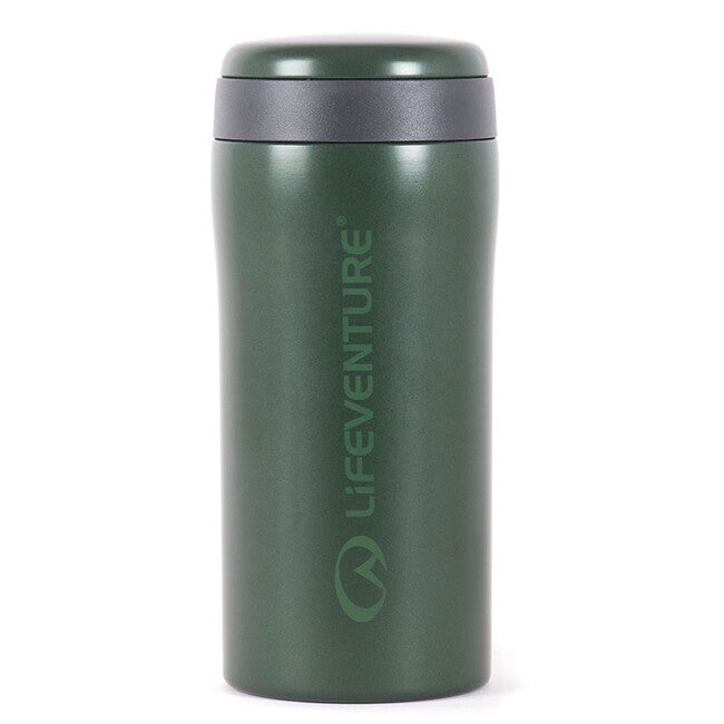 Lifeventure Thermos Mug 300ml, Green Metallic