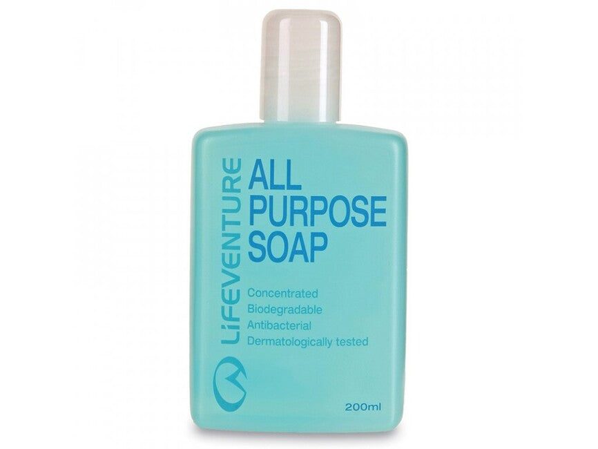 Lifeventure Multipurpose Soap with Antibacterial Properties 200ml
