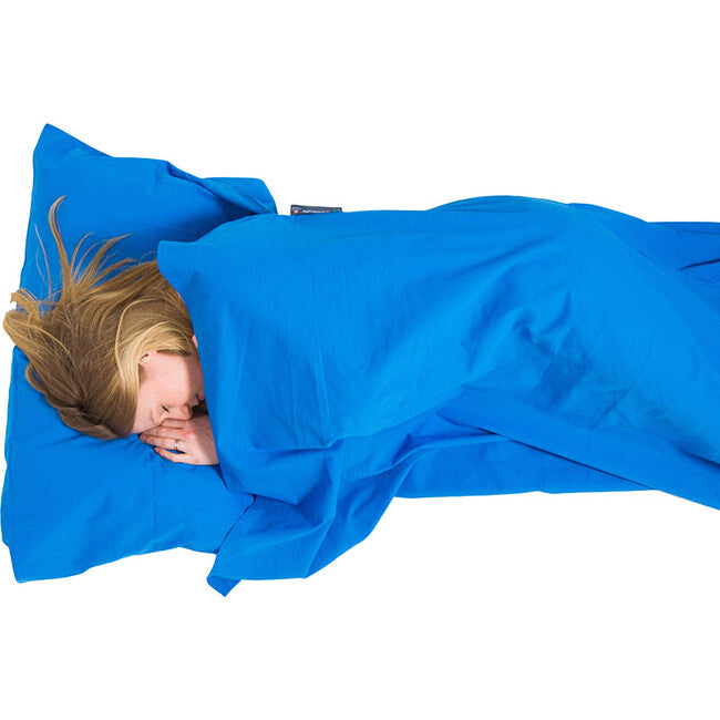 Lifeventure Cotton Liner Sleeping Bag, Blue