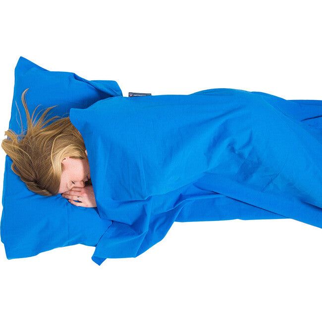 Lifeventure Liner Mummy Sleeping Bag, Blue