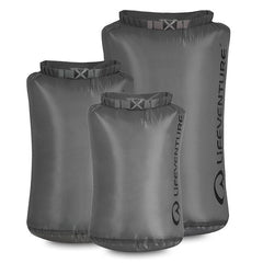 Lifeventure Αδιάβροχη Τσάντα Σετ 5 l, 10 l, 25 l, γκρι