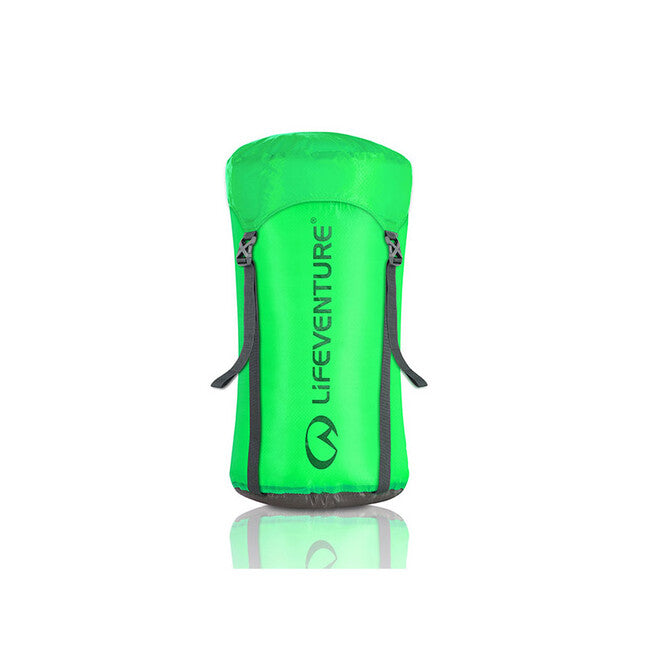 Lifeventure Ultralight Compression Sack Dry Bag 15L, Green
