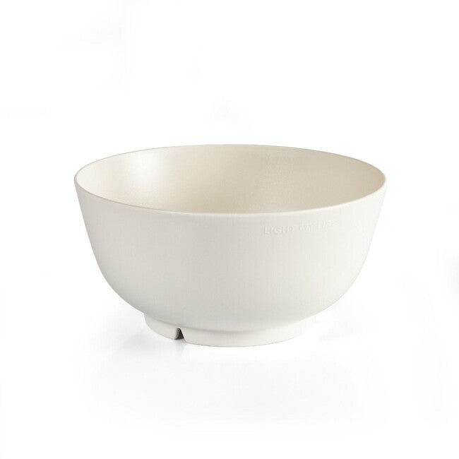 LIGHT MY FIRE BIO RamenBowl Plastic Bowl, Cream