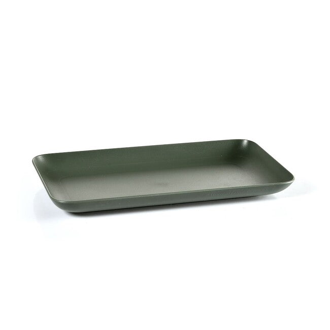 LIGHT MY FIRE BIO Plastic Plate Platter Medium, Green