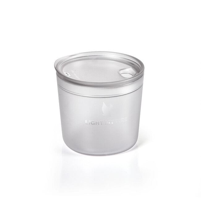 LIGHT MY FIRE Small Clear Cup with Lid
