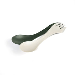 LIGHT MY FIRE Multifunctional Spoon Original 2pcs, Green/Cream