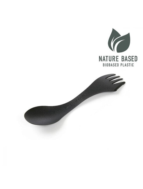 LIGHT MY FIRE Original Spork BIO Multifunctional Spoon, Black