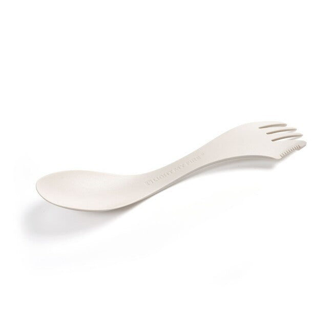 LIGHT MY FIRE Multifunctional Spork Large Serving, Cream
