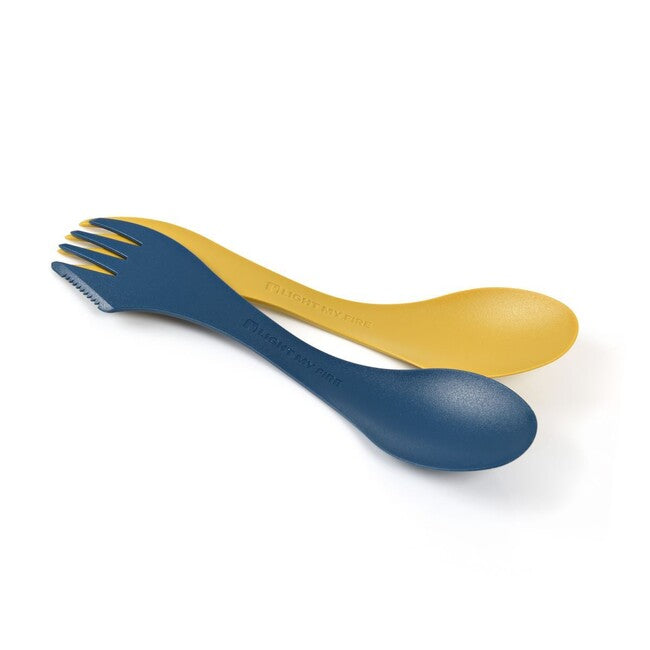 LIGHT MY FIRE Multifunctional Spork Lefty, Yellow/Blue