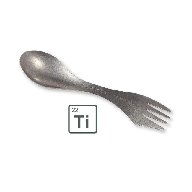 LIGHT MY FIRE Multifunctional Spork, Titanium