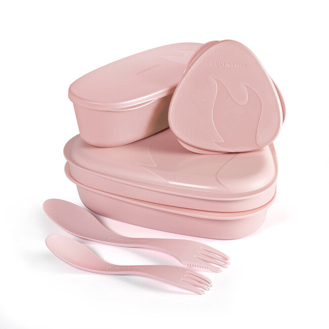 LIGHT MY FIRE LunchKit 2.0 Dinner Set, Pink