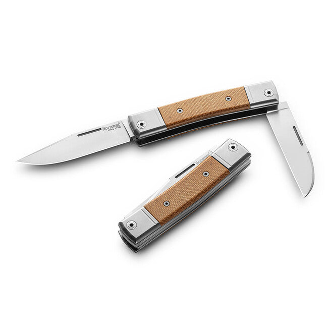 Lionsteel BestMAN BM13 CVN Folding Knife, M390 Steel, Dual Blade