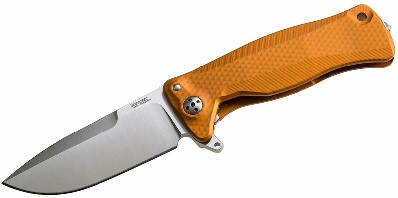 Lionsteel SR11A Comfort Folding Knife, Titanium Frame