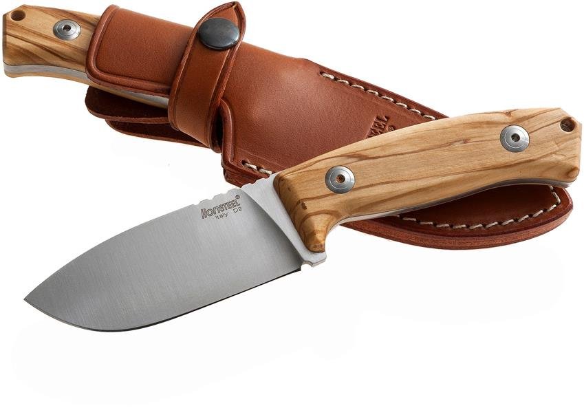 Lionsteel M2 UL Compact Fixed Blade Knife 2 M, D2 Steel