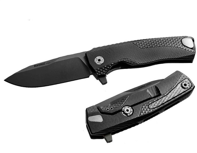 Lionsteel ROK A BB Luxury Folding Knife with Solid Aluminum Handle