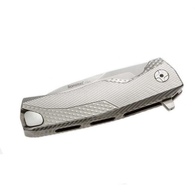Lionsteel ROK G Luxury Folding Knife, Titanium Handle