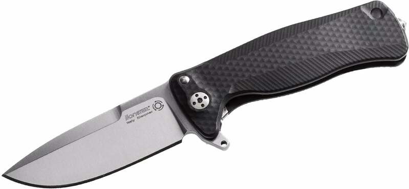 Lionsteel SR22A Smaller, Black Stainless