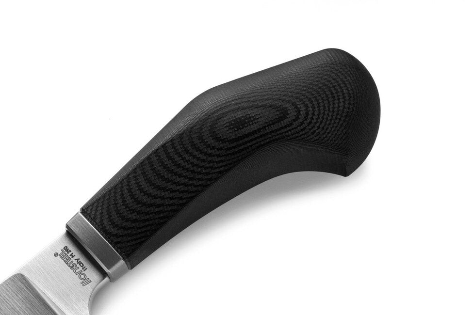 Lionsteel Willy WL1 Fixed Blade Knife 1 G, Black G10