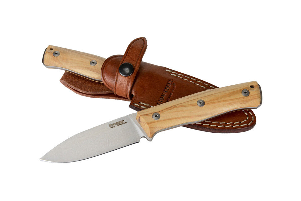 Lionsteel Bushcraft Fixed Blade Knife Sleipner B35 UL