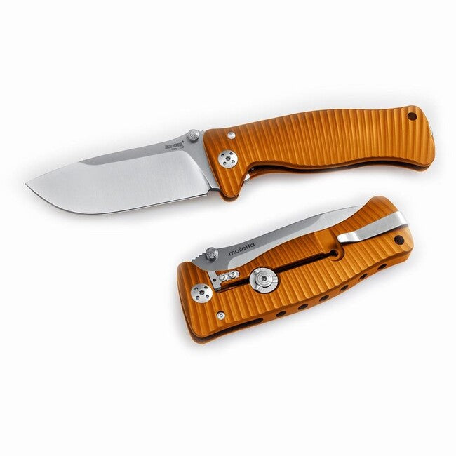 Lionsteel SR1A OS Robust Folding Knife, Polished Blade